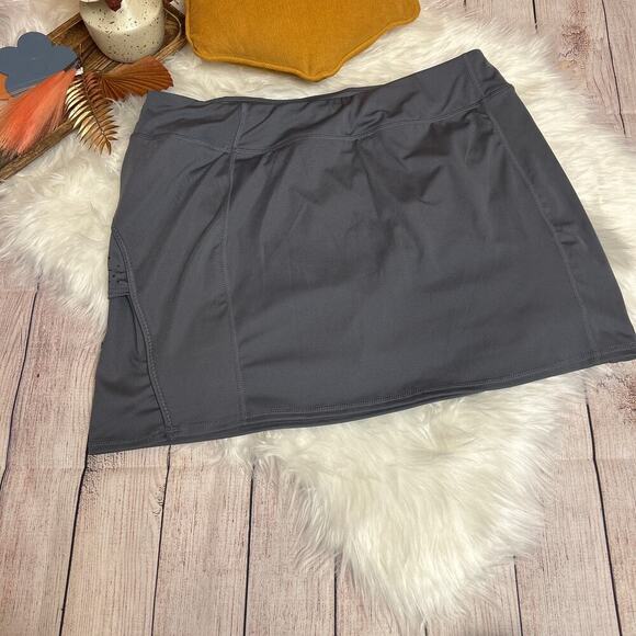 *Tangerine XL Gray Skort - Picture 1 of 6